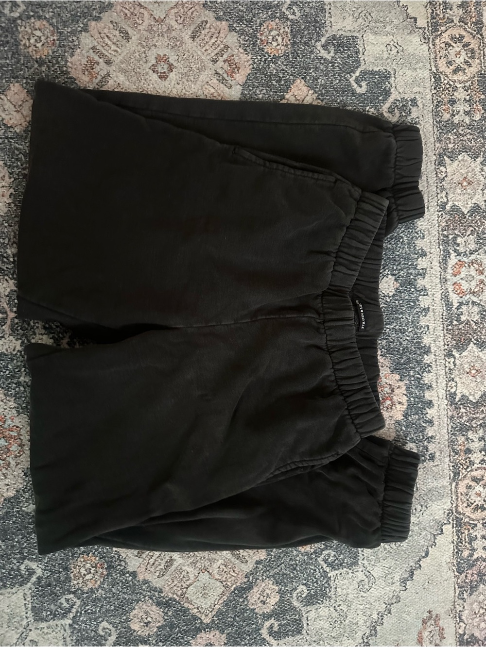 Brandy Melville Black rosa sweatpants